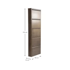 Zapatero De Pared Caruso, Puertas Abatibles