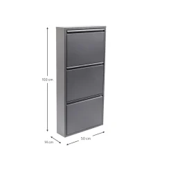 Zapatero De Pared Caruso, Puertas Abatibles